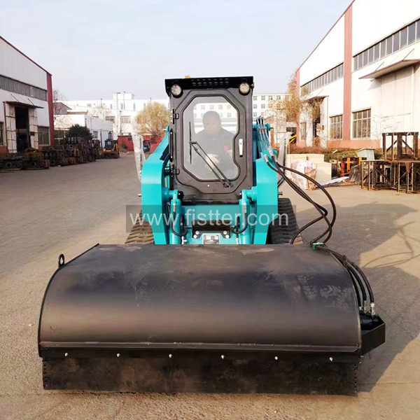 Cargador compacto con motor EURO 5 EPA de 25 CV y ​​cucharón de 72 pulgadas
