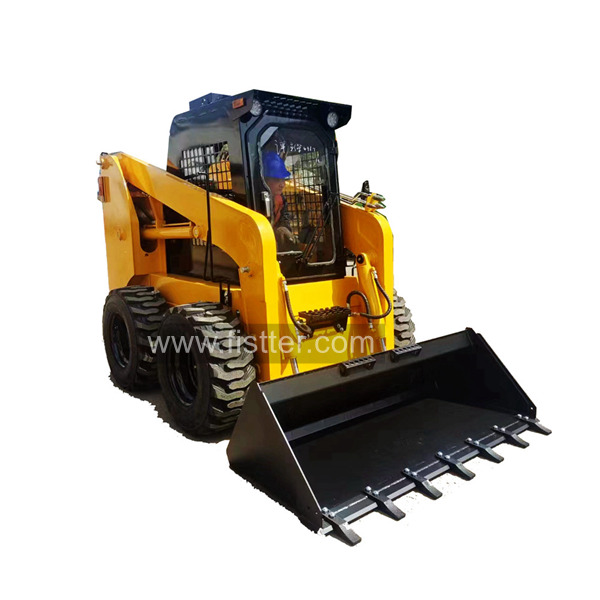 Cargador compacto con motor EURO 5 EPA de 25 CV y ​​cucharón de 72 pulgadas