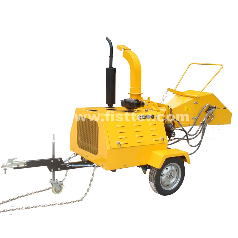 Astilladora de madera diésel móvil DWC40